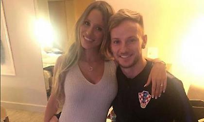 Η σύζυγος του Ράκιτιτς έδωσε σύνθημα νίκης