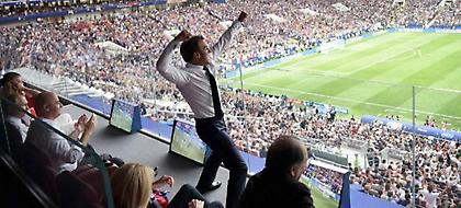 Ο Μακρόν ευχαριστεί την Εθνική για την κατάκτηση του Παγκοσμίου Κυπέλλου