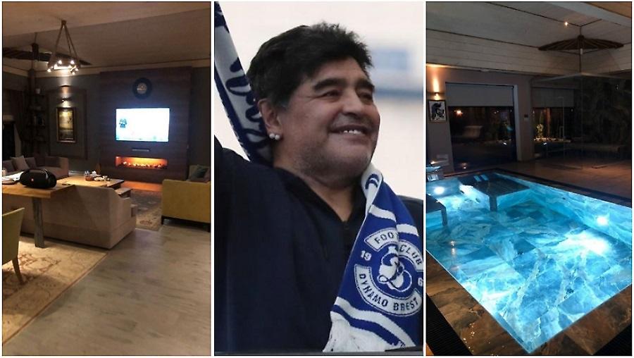 Η υπερπολυτελής έπαυλη του Μαραντόνα στη Λευκορωσία (pics)