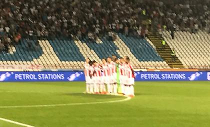 Ενός λεπτού σιγή στο Ερυθρός Αστέρας-Σούντουβα