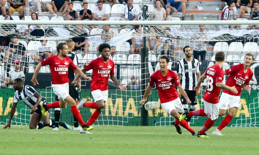 Το 2-0 της Σπαρτάκ Μόσχας στην Τούμπα (video)