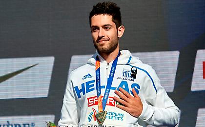 Η απονομή του χρυσού στον πρωταθλητή Ευρώπης, Τεντόγλου! (vid/pics)