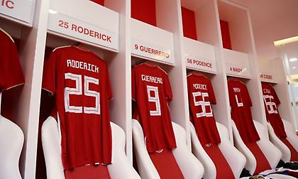 Η ενδεκάδα του Ολυμπιακού με Μπέρνλι