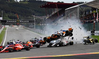 Η σύγκρουση του Χούλκενμπέργκ με τον Αλόνσο (video)