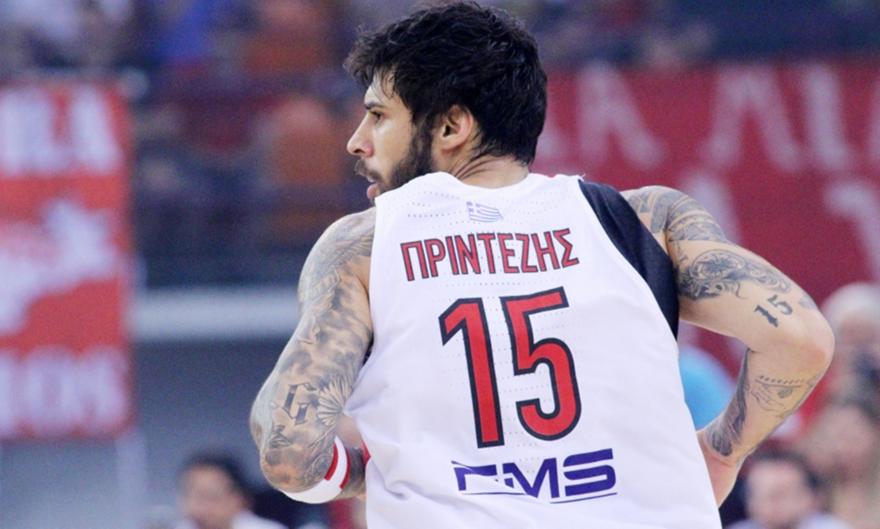 Τα συλλυπητήρια της ΚΑΕ Ολυμπιακός στον Πρίντεζη