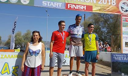 Δημόπουλος και Μπουλμέτη πρωταθλητές Ελλάδας στο τρίαθλο