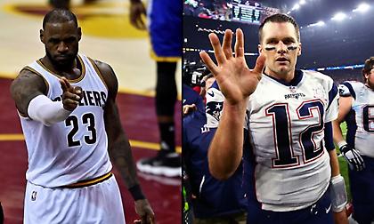 Κάλεσμα Μπρέιντι στον Λεμπρόν για καριέρα στο NFL