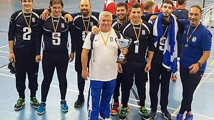 Ασημένιο για το γκόλμπολ των ανδρών στη Μαδρίτη