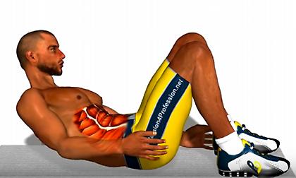 Κοιλιακοί «πέτρα» με 8 λεπτά άσκησης την ημέρα (video)