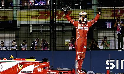 Το ρεκόρ του Φέτελ στην Σιγκαπούρη