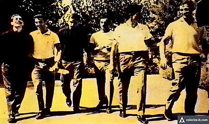 Παναθηναϊκοί και ΑΕΚτσήδες μαζί πριν από ευρωπαϊκούς αγώνες του 1964