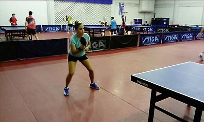 Τεράστια Τόλιου, πήρε την πρόκριση για το κυρίως ταμπλό του Ευρωπαϊκού Πρωταθλήματος πινγκ πονγκ