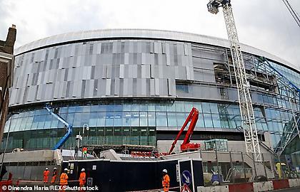 Πάει για... 2019 το νέο γήπεδο της Τότεναμ!