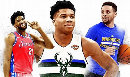 Τέταρτος στη λίστα των κορυφαίων του ΝΒΑ ο Γιάννης σύμφωνα με το ESPN