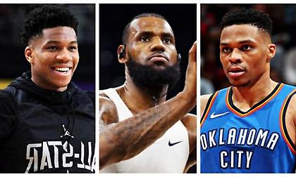 NBA: Αυτοί είναι οι TOP 10 παίκτες του πλανήτη!