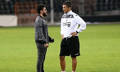 Στην προπόνηση του ΠΑΟΚ ο Σαββίδης