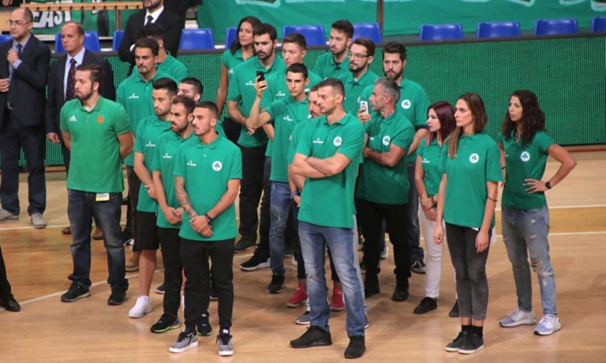 Η οικογένεια του Παναθηναϊκού στο ΟΑΚΑ για τον Παύλο (pics)