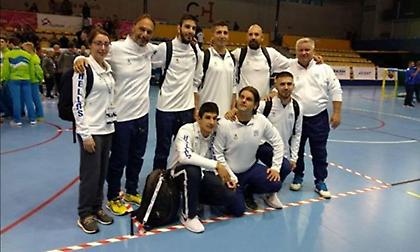 «Ασημένια» η εθνική ανδρών στο Ευρωπαϊκό γκόλμπολ