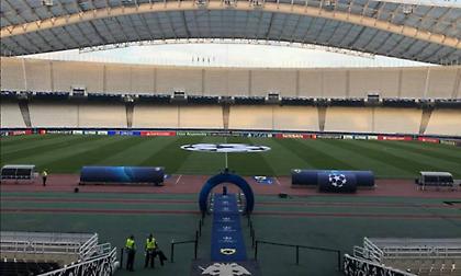 Ντυμένο… αλά Champions League το ΟΑΚΑ! (pics)