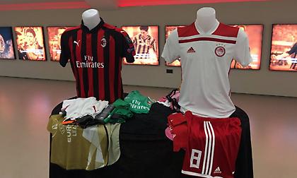 Με λευκή φανέλα στο «Σαν Σίρο» ο Ολυμπιακός (pic)