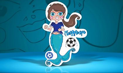 Τα κορίτσια παίζουν ποδόσφαιρο με την... Μπαλαδώρα