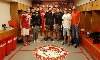 Επισκέφτηκε το ΣΕΦ η Ένωση παικτών της Ευρωλίγκας (pic)