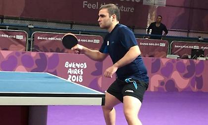 Απέναντι στον  Μέισνερ αρχίζει ο Σγουρόπουλος το Ολυμπιακό τουρνουά πινγκ πονγκ