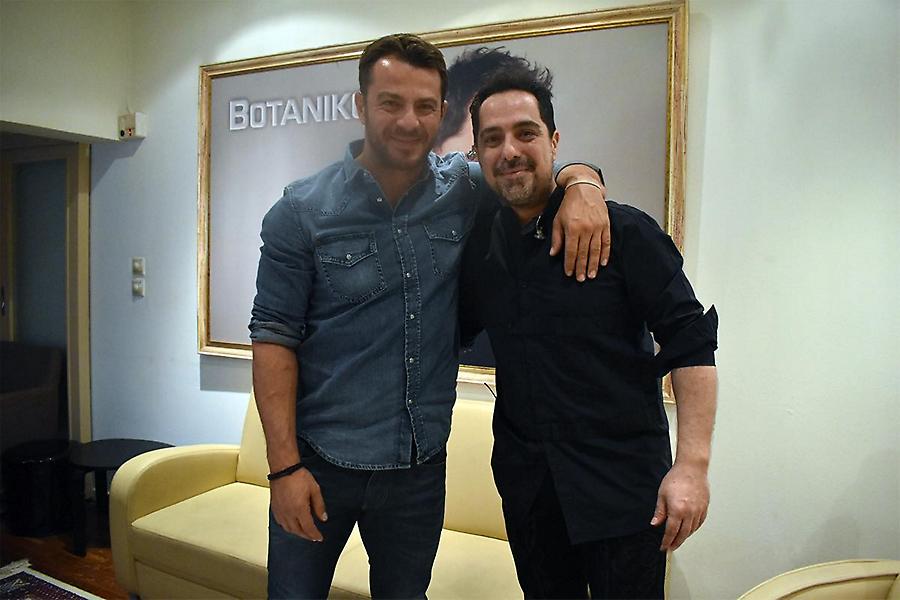 Ο Ντάνος διασκέδασε με Μάκη Δημάκη στον Βοτανικό