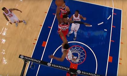 Τρομερό κάρφωμα από Τζεφ Γκριν στο Top 10 (video)