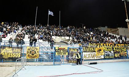 Με κόσμο το ΑΕΚ-Λαμία