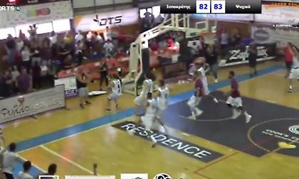 Παίκτες στην Κω πανηγύρισαν buzzer beater… εκτός γηπέδου! (video)
