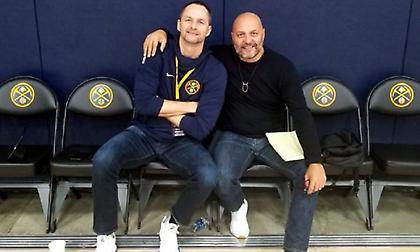 Στην προπόνηση των Νάγκετς ο Τζόρτζεβιτς