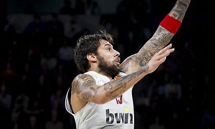 Πρίντεζης: Στην δεκάδα των κορυφαίων ριμπάουντερ της Ευρωλίγκα (πίνακας)