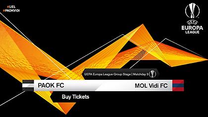 Τη Δευτέρα τα εισιτήρια του ΠΑΟΚ με τη Βίντι