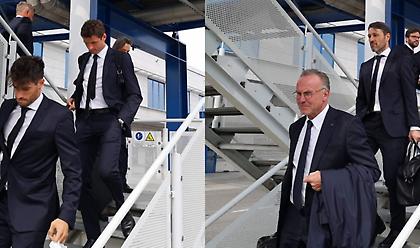 Προσγειώθηκε στην Αθήνα η Μπάγερν (pics)