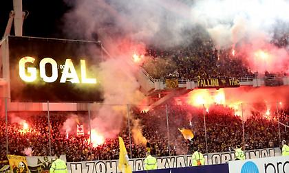 Original: «Αύριο κιτρινίζουμε το ΟΑΚΑ»