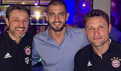 Ο Πέτριτς συνάντησε τους Κόβατς και ευχήθηκε καλή επιτυχία στην Μπάγερν (pic)