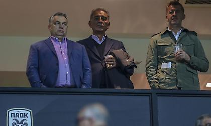 Στην  Τούμπα ο πρωθυπουργός της Ουγγαρίας (pics)