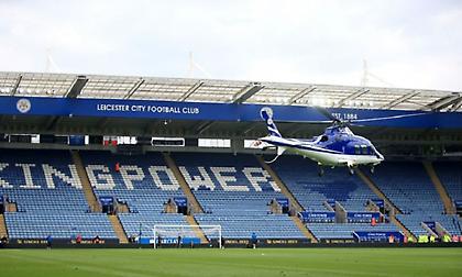 Συνετρίβη το ελικόπτερο του ιδιοκτήτη της Λέστερ έξω από το γήπεδο! (pics)