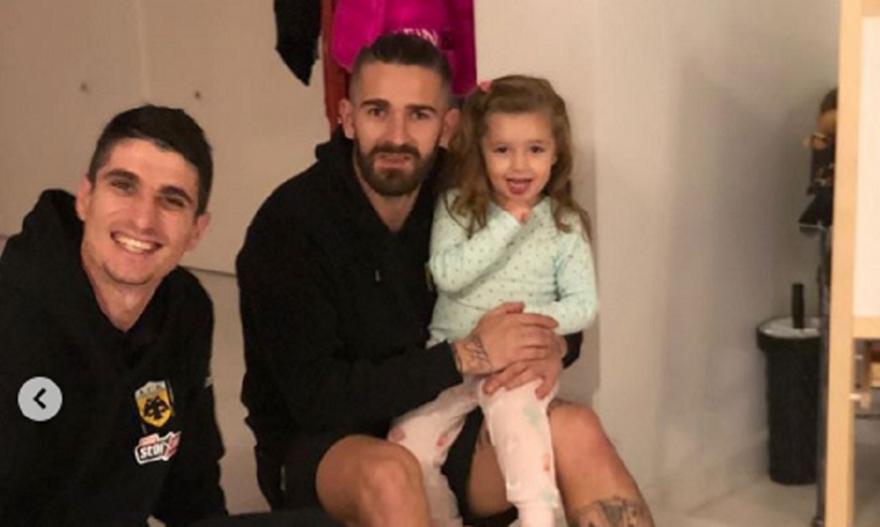 Τα παιχνίδια Μάνταλου-Λιβάγια με την κόρη του Κροάτη (video)