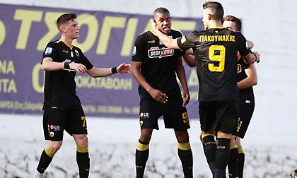 LIVE: Απόλλων Λάρισας-ΑΕΚ 0-4