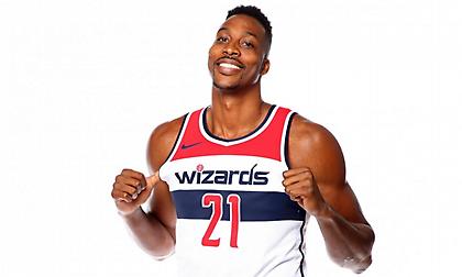 Έτοιμος για το ντεμπούτο του με τους Ουίζαρντς ο Χάουαρντ!