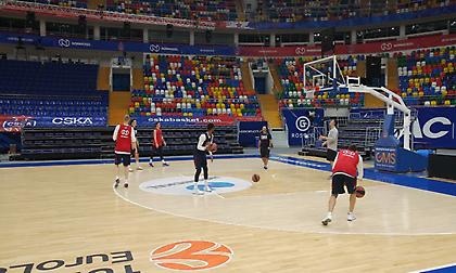 To sportfm.gr στην προπόνηση της ΤΣΣΚΑ Μόσχας (video)