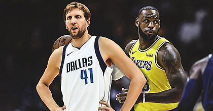 Το «γλέντι» των συμπαικτών του Νοβίτσκι επειδή τον ξεπέρασε ο Λεμπρόν