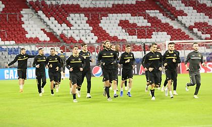 Τα αποδυτήρια της ΑΕΚ στην «Allianz Arena» (pics)