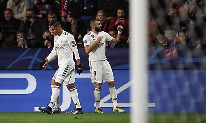 «Βόλτα» στο Πλζεν η Ρεάλ και τώρα για την πρωτιά στη Ρώμη