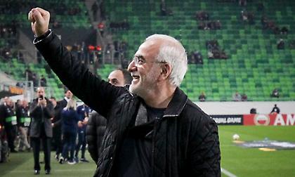 Ο Ιβάν Σαββίδης στην «Groupama Arena» (pics)