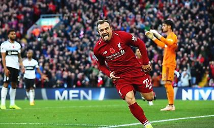 Γκολάρα ο Σακίρι, «καθαρίζει» η Λίβερπουλ (video)