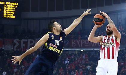 Ψάχνει αντίδραση κόντρα στη Φενέρ ο Ολυμπιακός