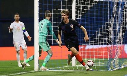 Άφησε στον… τόπο την Ισπανία η Κροατία! (video)